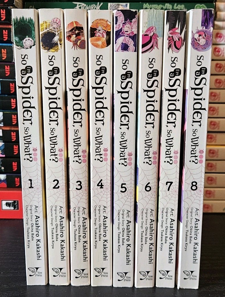 Manga So I'm A Spider, So What? Vol 1-8 English Volumes