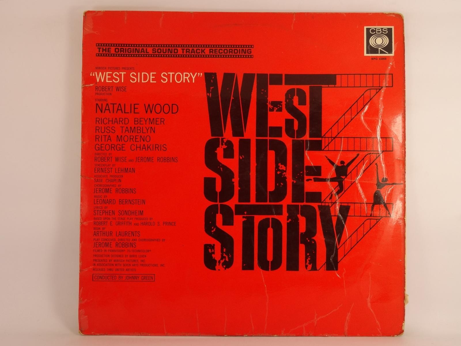 ORIGINAL FILM SOUNDTRACK WEST SIDE STORY (389) 15 Track LP plus Picture Sleeve C
