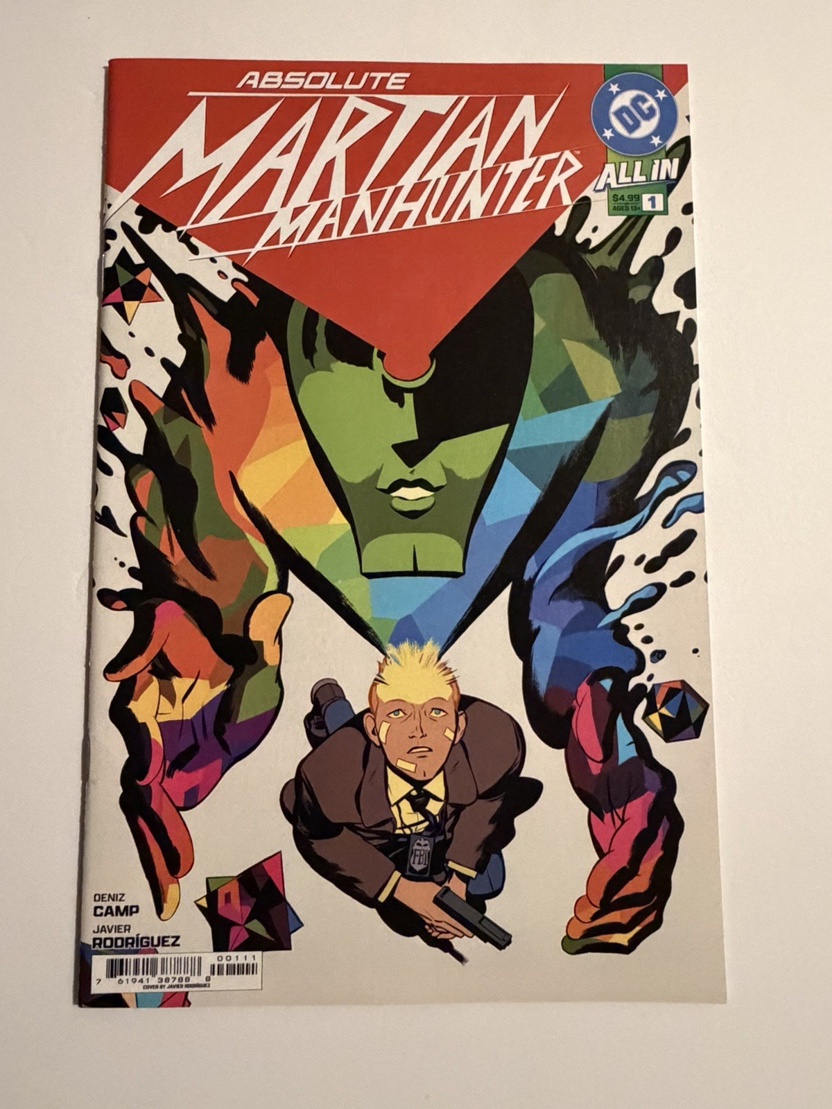 Absolute Martian Manhunter #1 prima stampa copertina Rodriguez A DC 2025 Deniz Camp