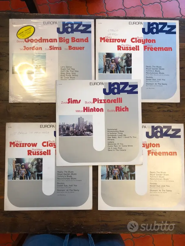 5 Vinili Europa Jazz