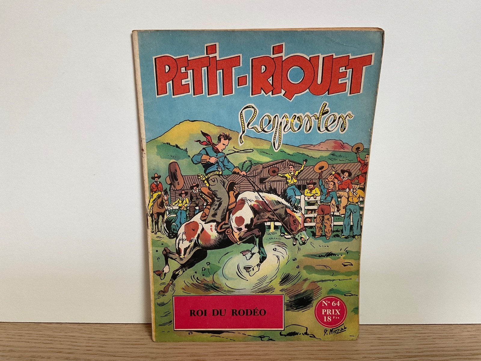 PETIT-RIQUET reporter n°64 NIEZAB. Récit complet 1950
