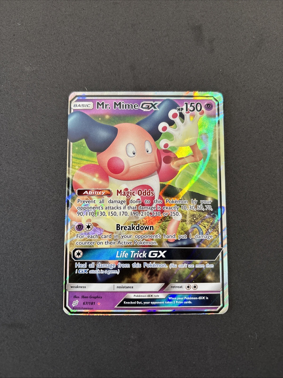 Mr. Mime GX 67/181 Team Up LP