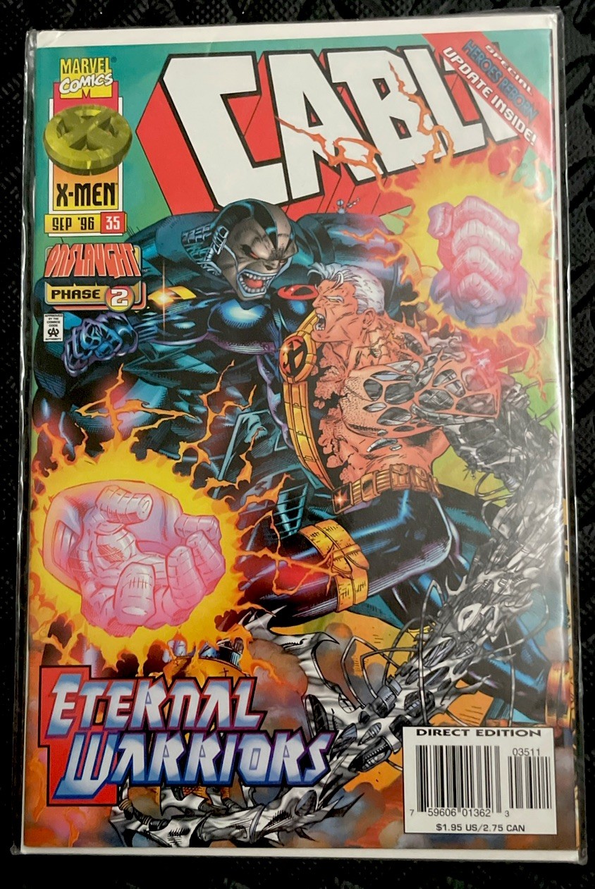 Cable #35 Eternal Warriors (1996 Marvel Comics) Edizione Diretta X-Men 