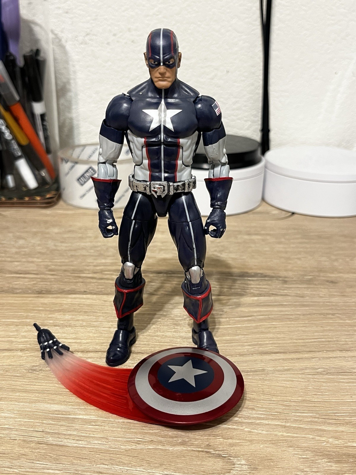(6-INCH) CAPTAIN AMERICA - Modellino MARVEL LEGENDS (ABOMINATION WAVE) - SCIOLTO