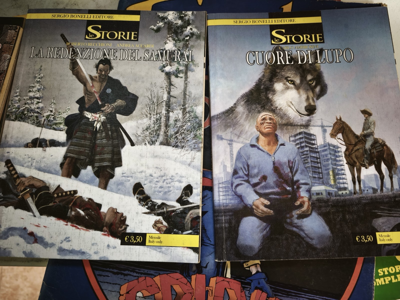 Sergio Bonelli Editore Le Storie Lotto 6 Albi 2022: Boia Parigi, Samurai
