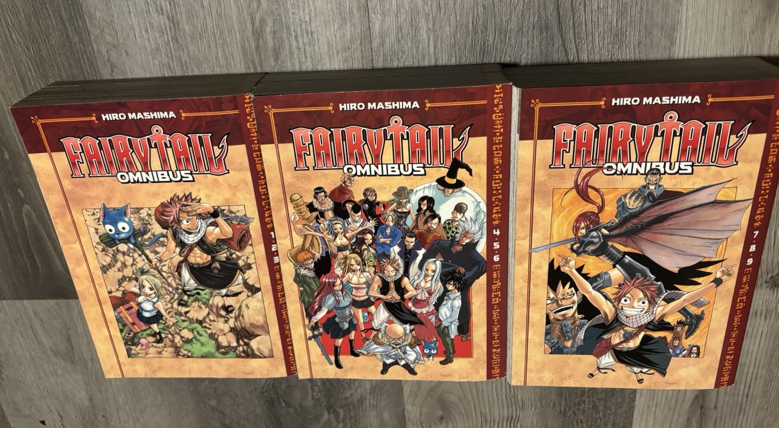 Fairy Tail Manga Omnibus 1-3