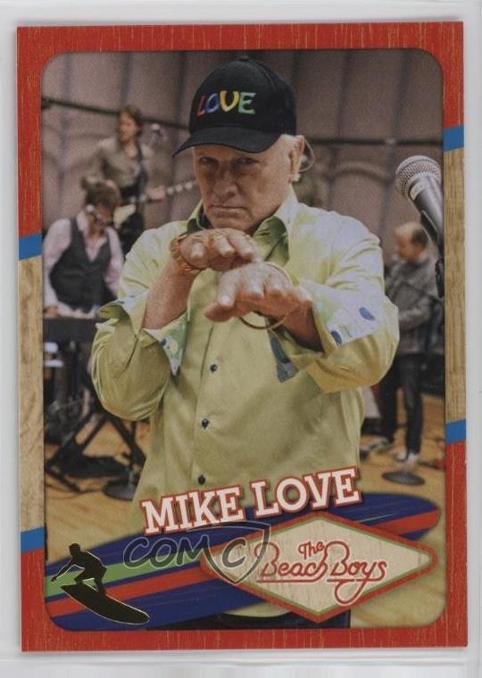2013 Panini The Beach Boys 50° Anniversario Gold Surfer Mike Love #89 2a1