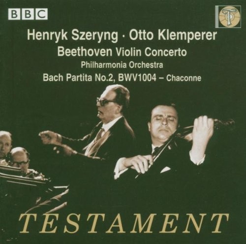 BEETHOVEN BACH - Violin Concerto / Violin Solo Partita 2: Chaconne - CD Mint