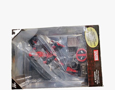 Marvel Deadpool Action Figure Boxed Plastic Red & Black Deadpool Franchise