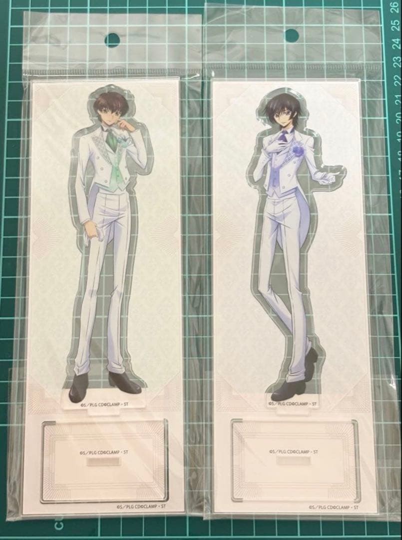 Code Geass Suzaku Lelouch supporto acrilico smoking