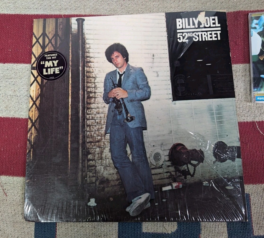 Billy Joel 52nd Street 1978 FC 35609 Columbia Vinyl LP Shink Hype