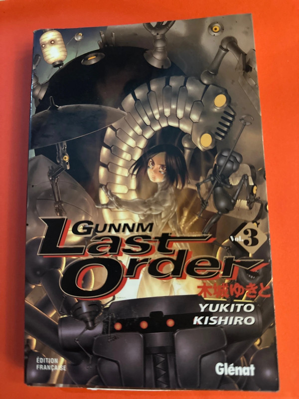 Manga gunnm last order vol 3