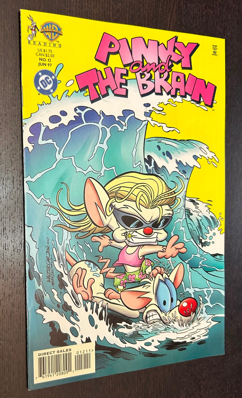 PINKY AND THE BRAIN #12 (DC Comics 1997) -- Nuovo con scatola -
