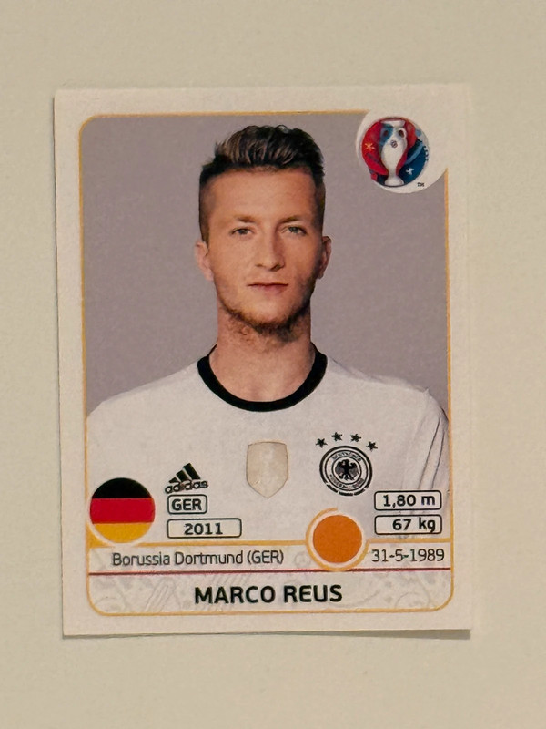 Marco Reus – Panini Euro 2016 #256