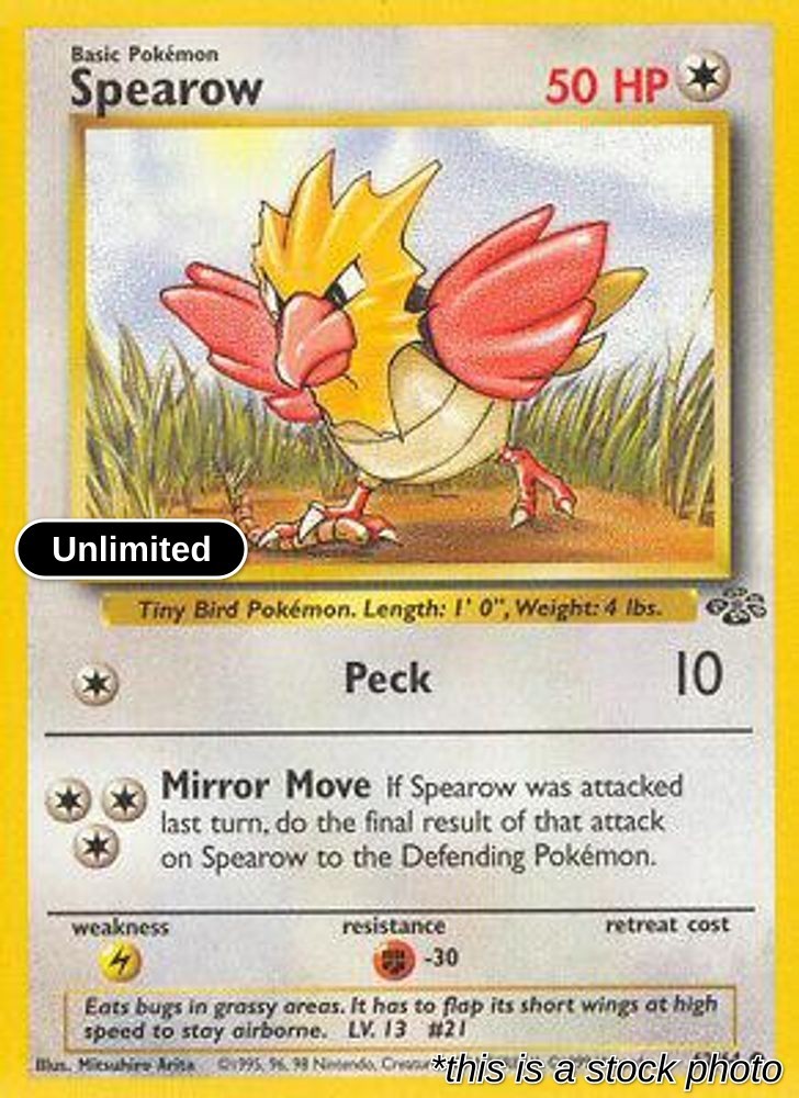 Spearow | Unlimited | Jungle #62/64