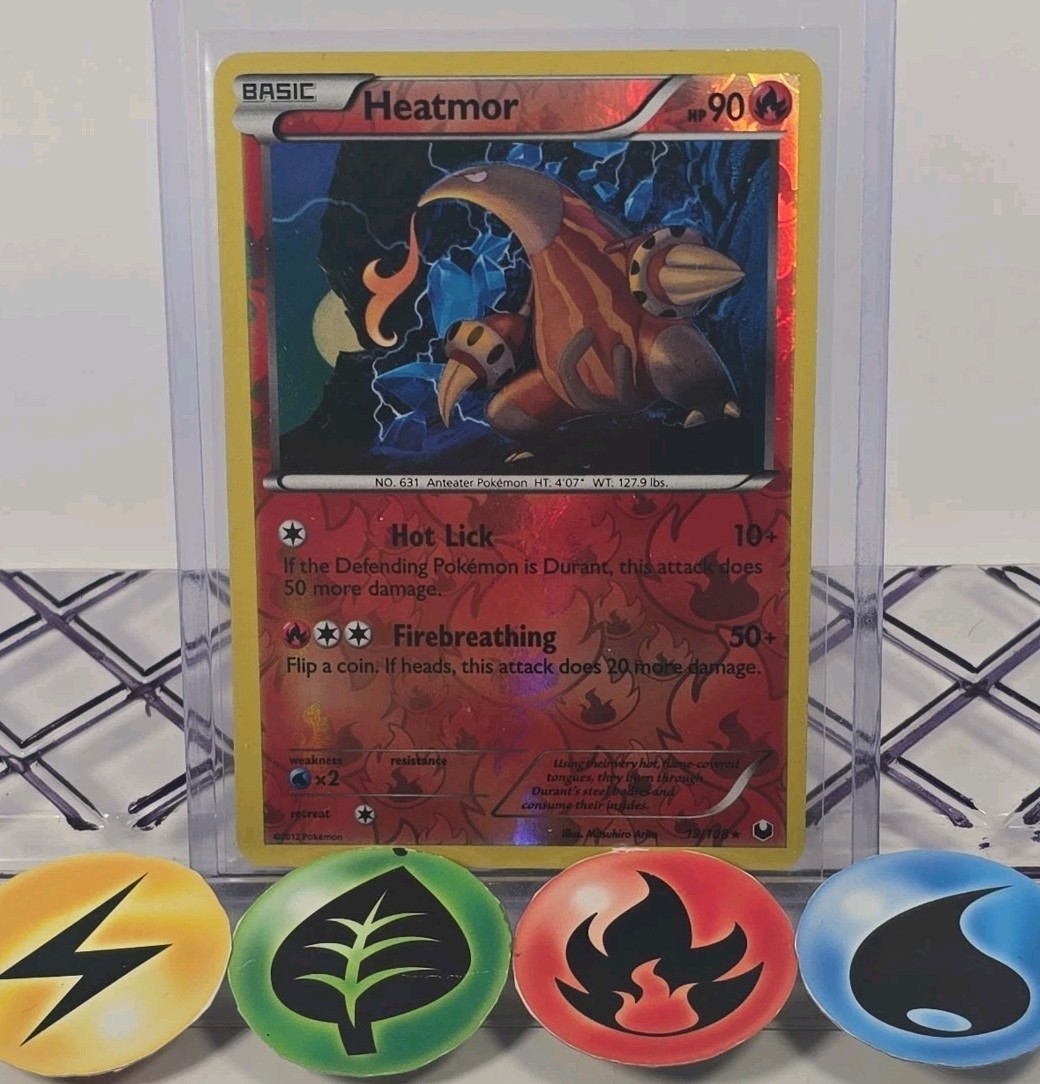 Pokémon TCG Heatmor 19/108 Esploratori Oscuri Reverse Holo 2012 LP