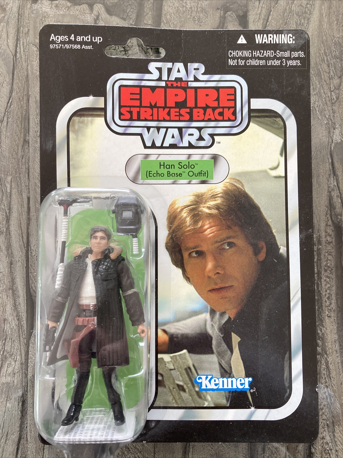 Star Wars Vintage Collection TVC VC03 Han Solo (Echo Base Outfit) 2010