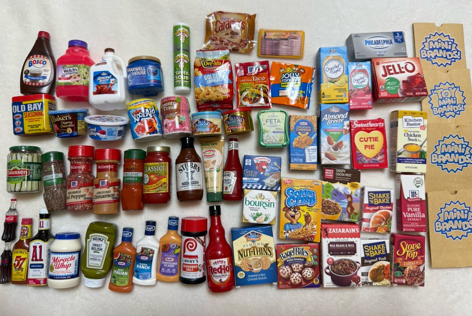 Zuru Mini Brands Lot 61 Pieces No Duplicates