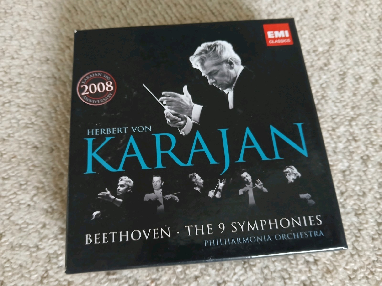 Herbert von Karajan Beethoven: The 9 Symphonies CD 5 Cd Box Set