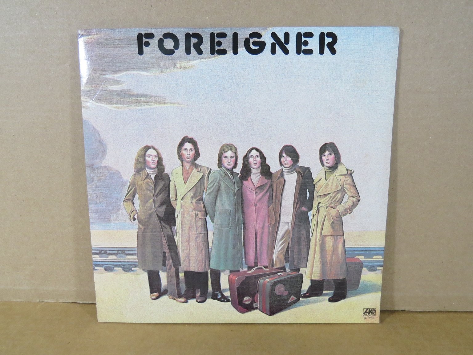 Foreigner - Foreigner LP Record 1977 Original US Pressing Atlantic Classic Rock