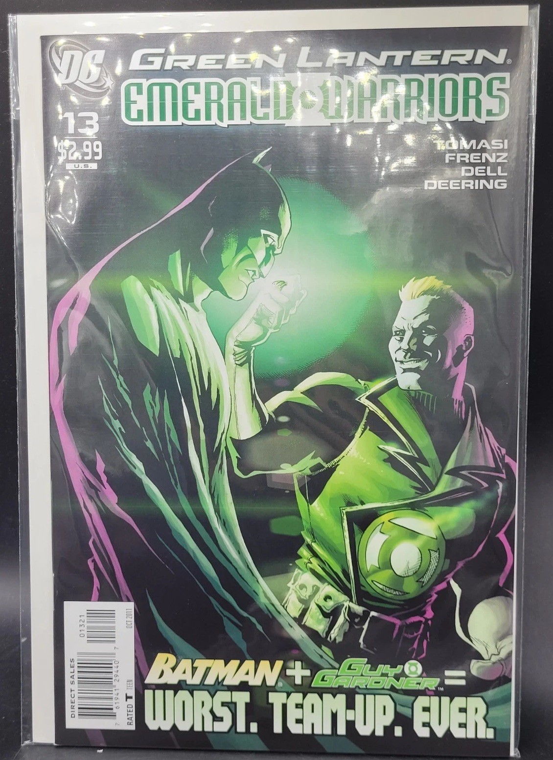 Green Lantern Emerald Warriors 13 Pete Woods Variant B Batman DC Comics 2011