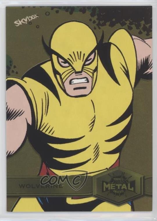 Upper Deck 2022 Marvel Metal Universe Spider-Man Luce Gialla FX Wolverine 0s6k