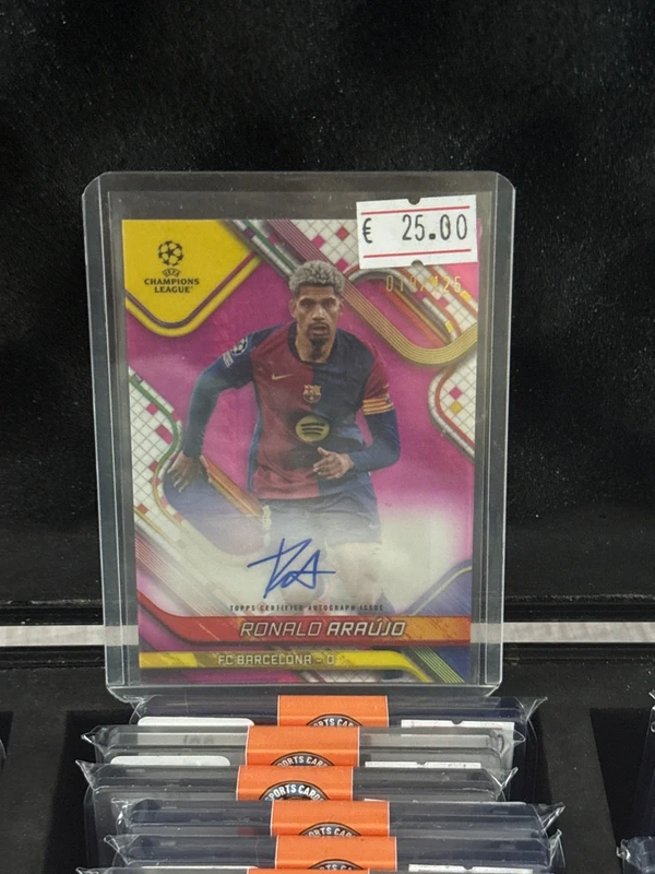 Ronald Araujo /125 Barcelona autograph