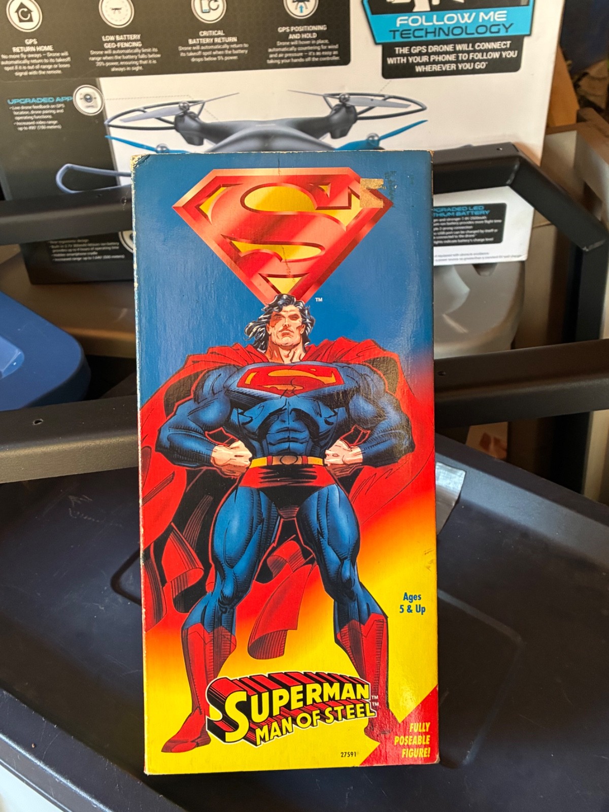 Superman Man of Steel 12" personaggio completamente posabile edizione limitata da collezione