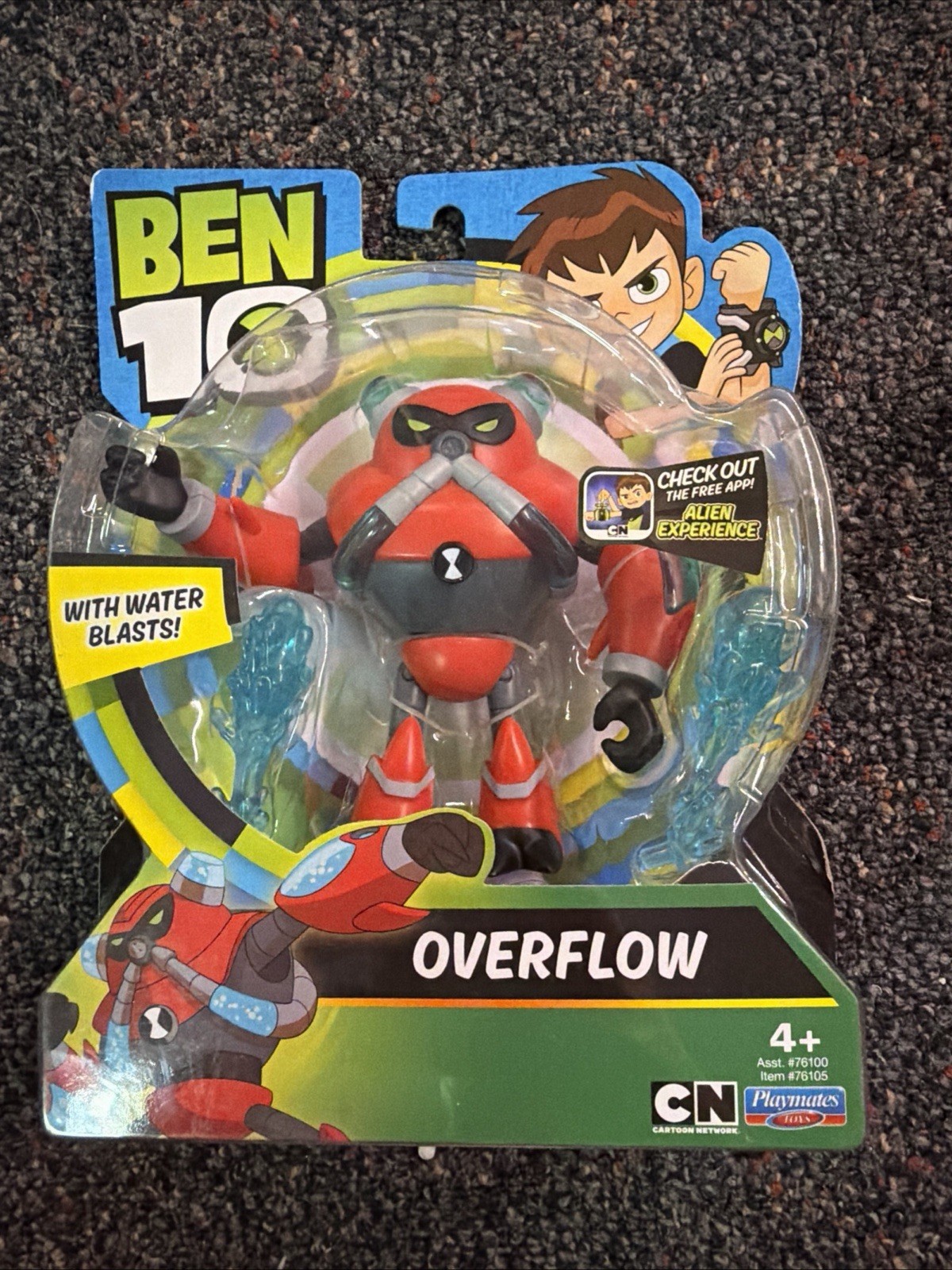 Ben 10 Overflow Action Figure Playmates Toys Cartoon Network NEW UNOPENED
