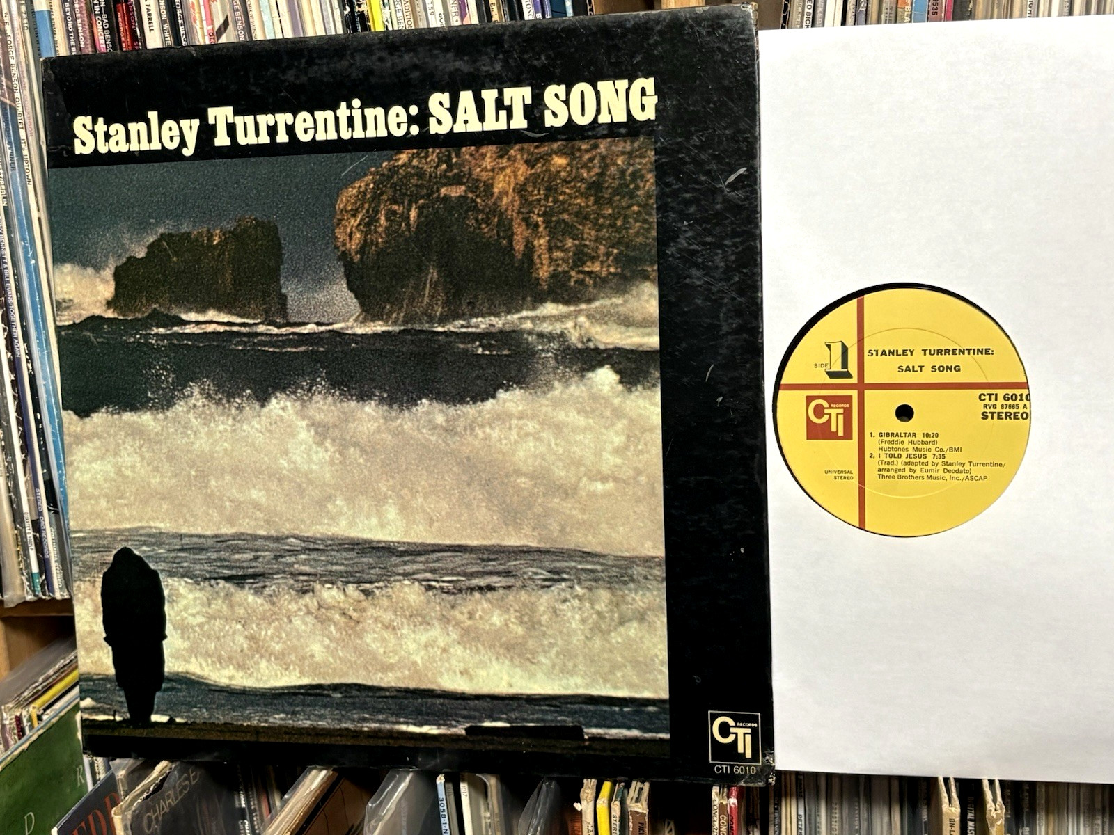 Stanley Turrentine "Salt Song" 1971 CTI LP (1st press/RVG/15000+ feed/VPI)