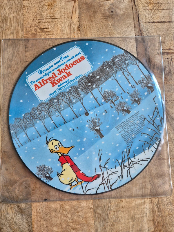 Alfred J. Kwak vinyl zeldzaam