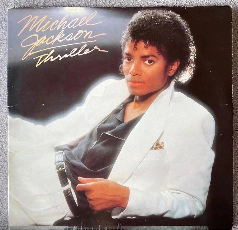 Michael Jackson Thriller LP Vinyl, Erstpressung 1982