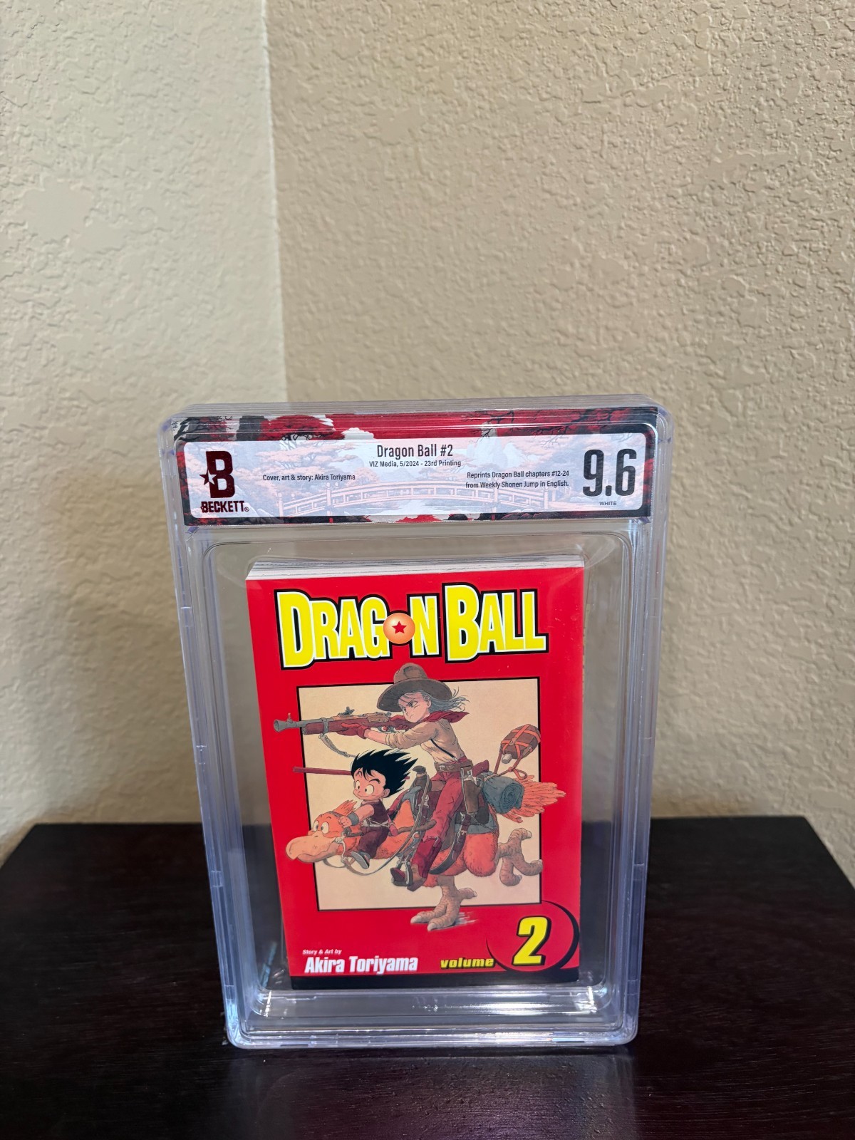 Dragon Ball (Manga) Volume #2 di VIZ MEDIA Shonen Jump - Beckett BGS Manga 9.6