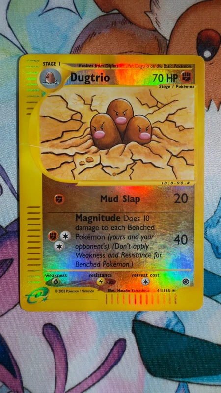 Dugtrio 44/165 reverse holo expedition