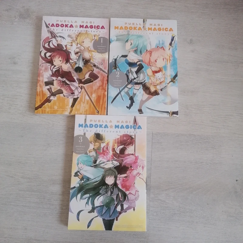 Puella Magi Madoka Magica The Different story 1-3 Englisch