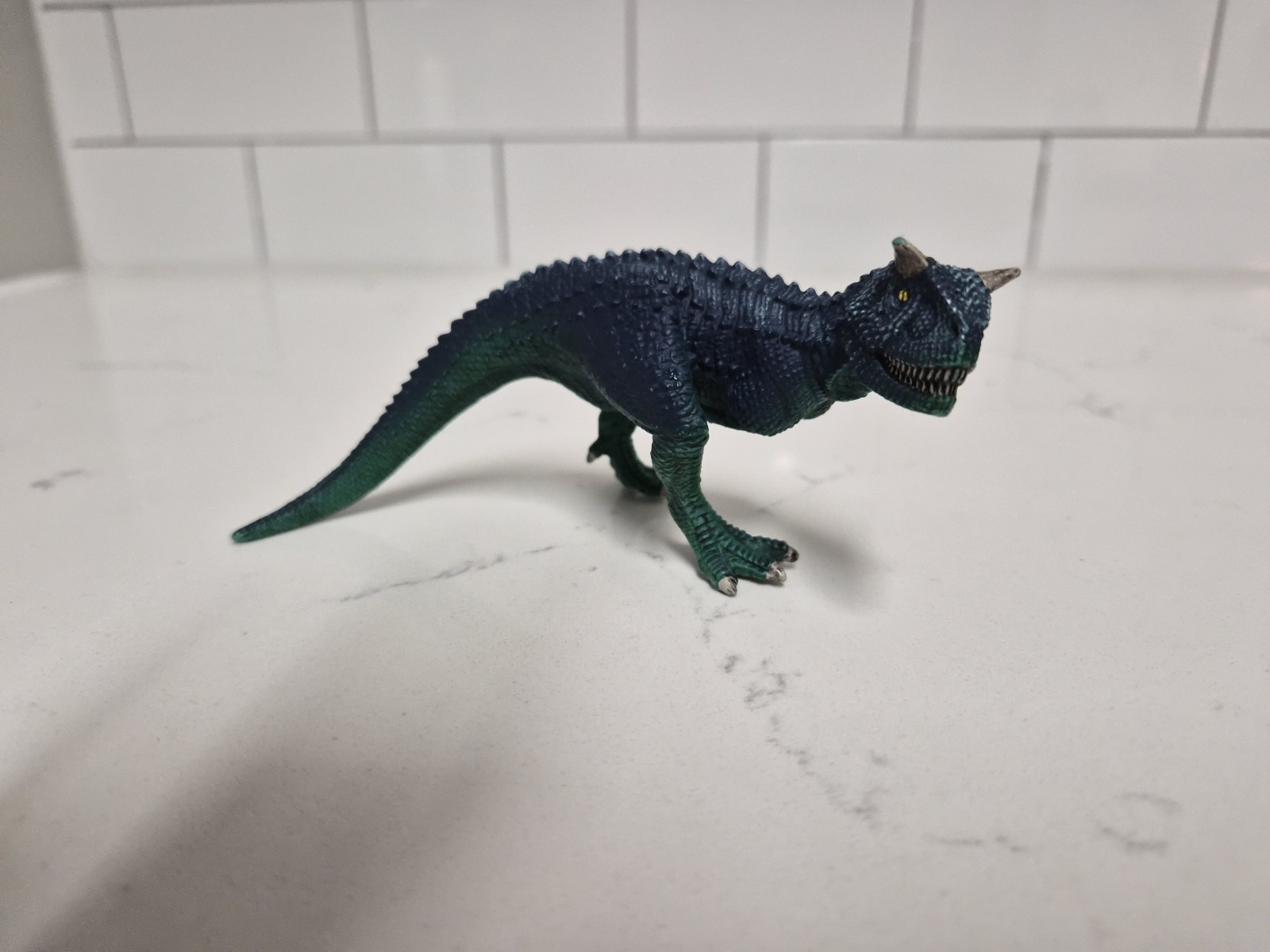 Carnosaurus Dinosaur 5" Action Figure Blue