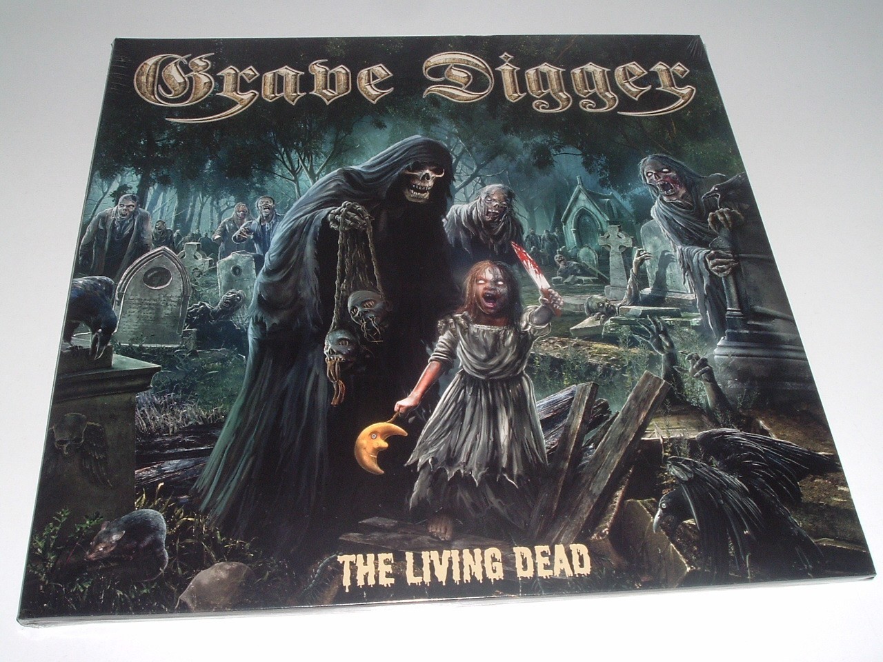 GRAVE DIGGER - THE LIVING DEAD -  Vinyl LP Album, Limited Edition (2018)