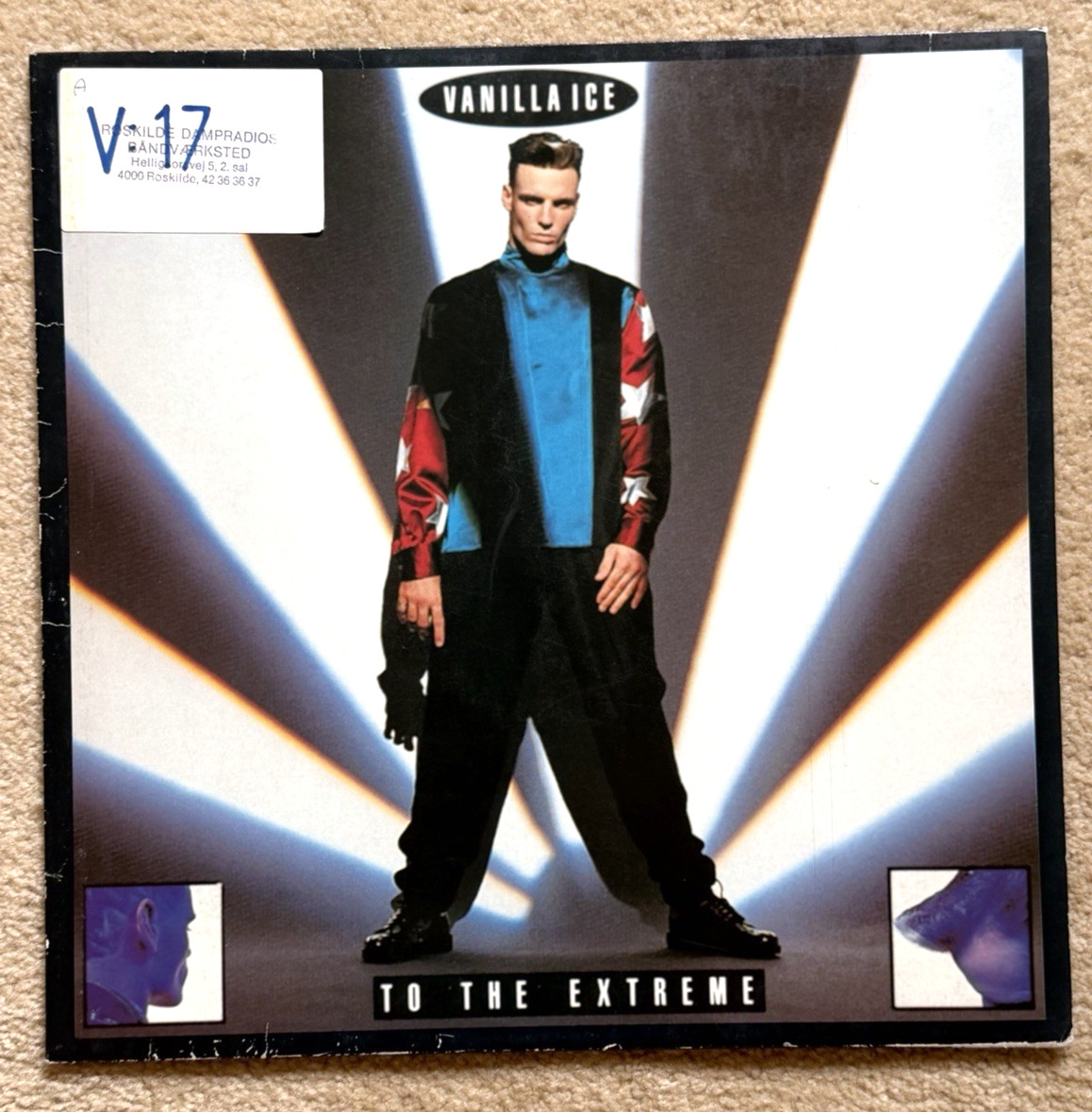 VANILLA ICE - To the Extreme (1990) Vinyl LP Record. VG+ condition