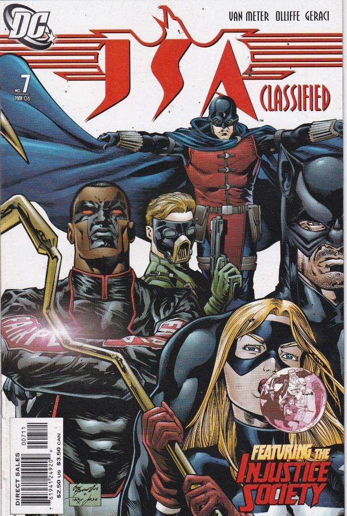 Classificato JSA #7.  DC Comics 2006 ottime condizioni (9.0)