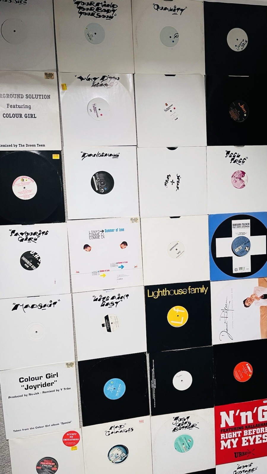 156 Old Skool UK Garage Vinyl Collection - Immaculate Condition - 1998-2005