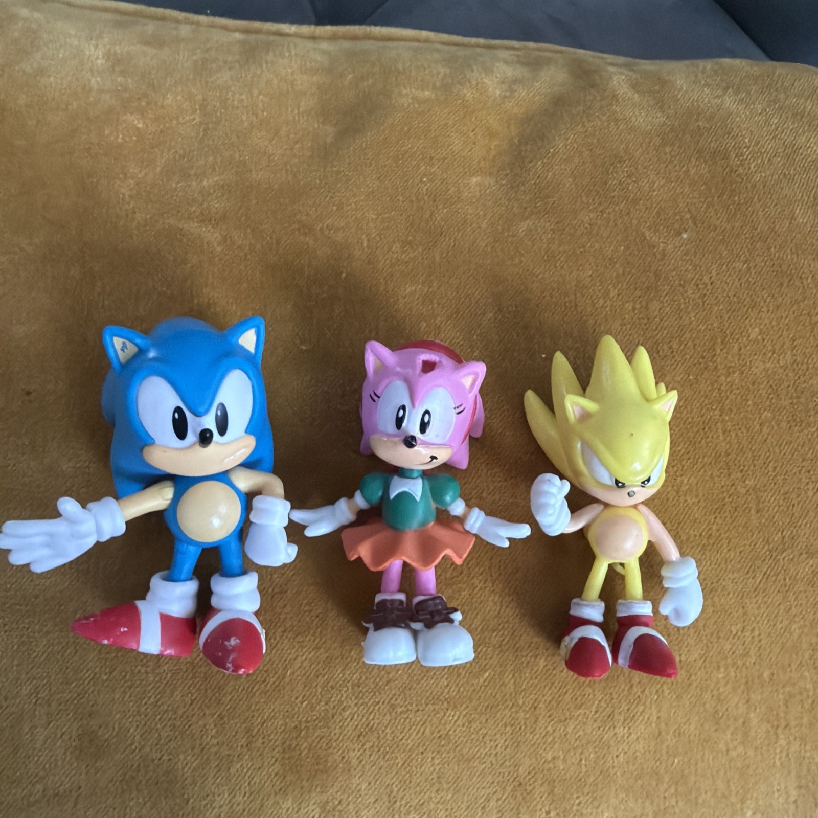 Lotto bundle figure Sonic Jakks 2,5 pollici Classic Amy Super Sonic