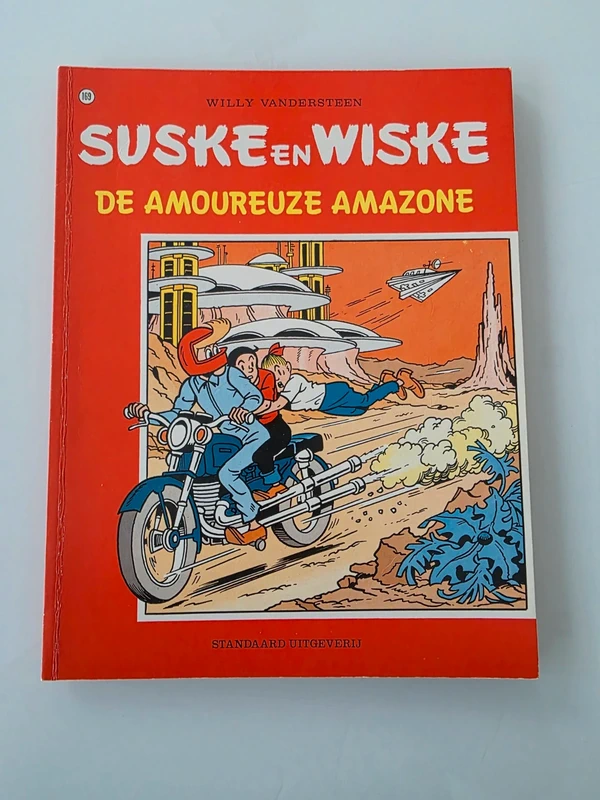 De amoureuze amazone - Suske en wiske