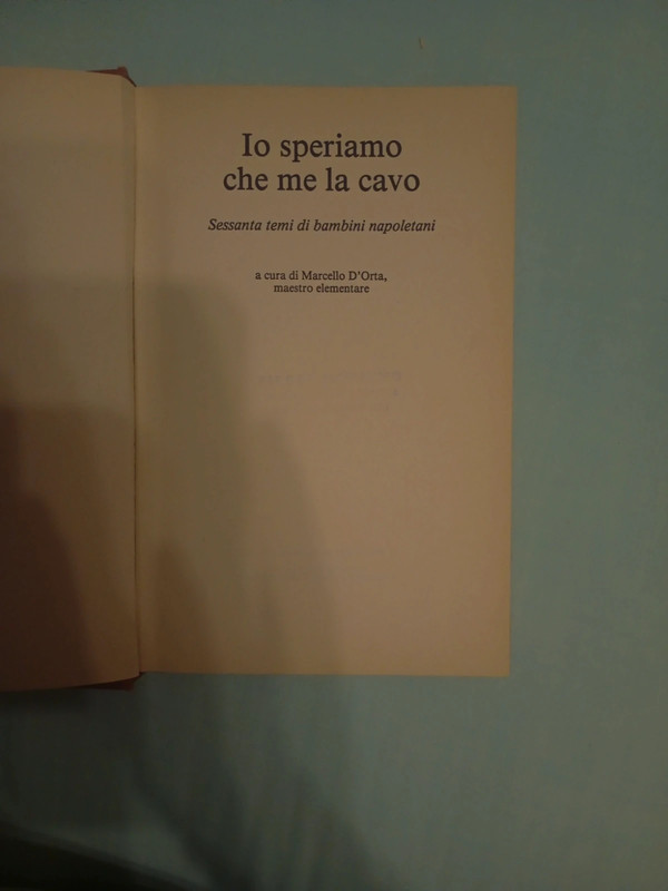 Io speriamo che me la cavo