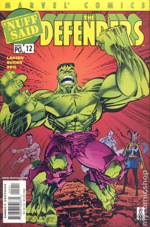 Defenders #12 FN+ 6.5 2002 Immagine Stock
