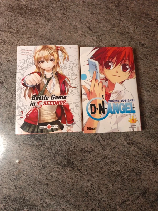 Dos libros de manga