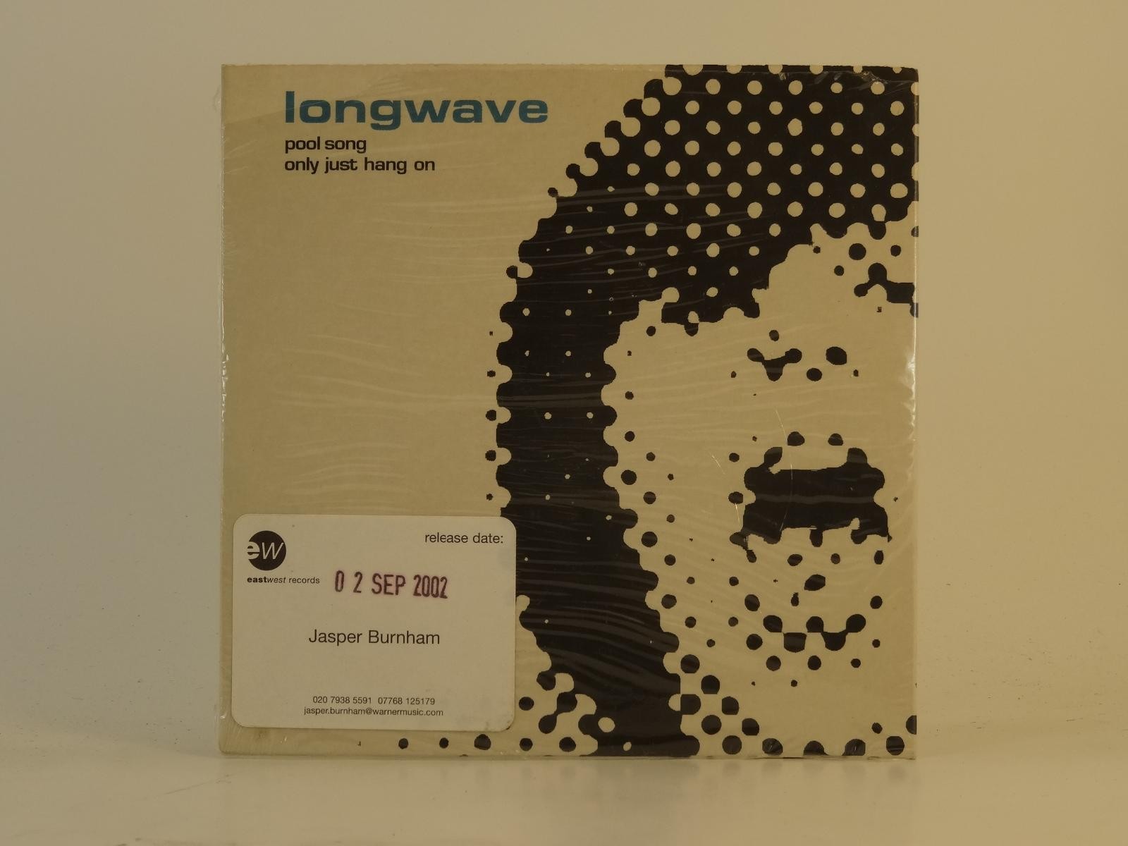 LONGWAVE POOL SONG (D71) 2 Track Promo CD Single plus Card Sleeve 