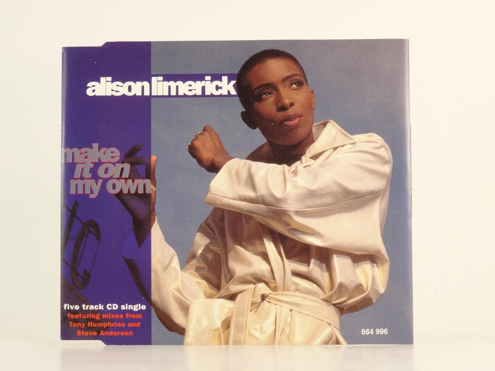 ALISON LIMERICK MAKE IT ON MY OWN (H1) 5 Track CD Single plus Picture Sleeve BMG