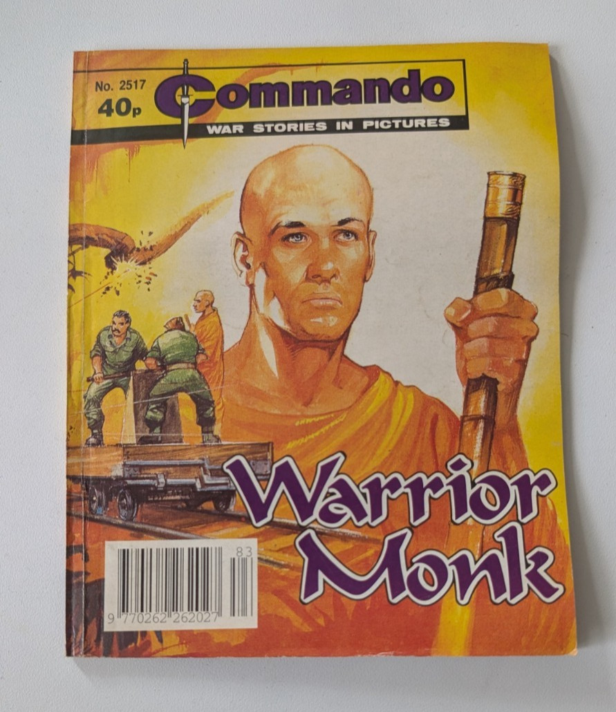 Commando Comic No 2517 – Warrior Monk (1992) – Vintage British War Comic