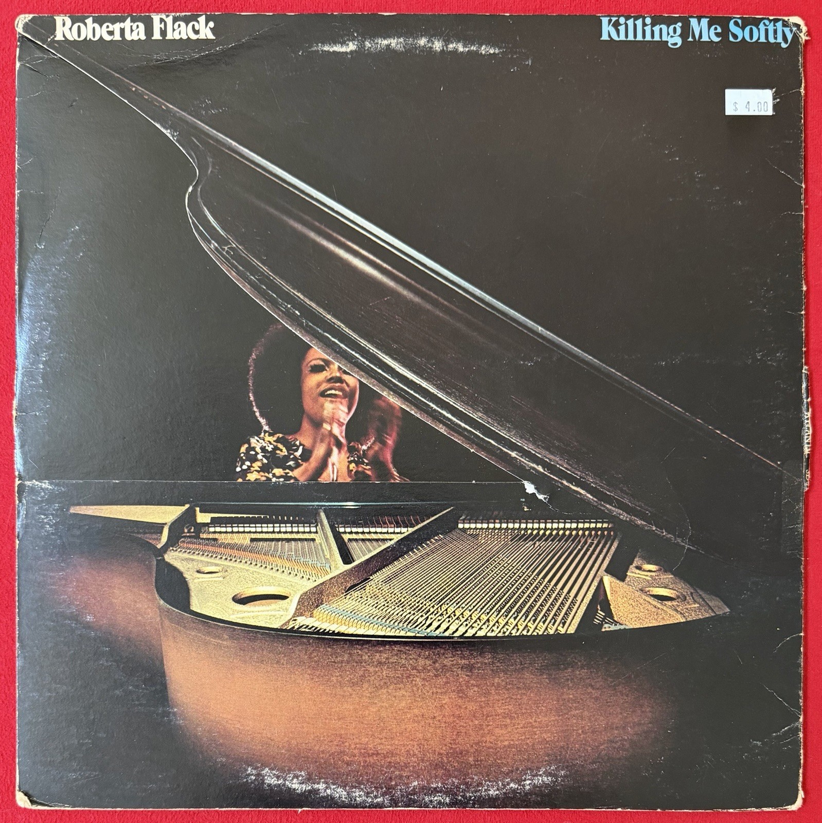 Roberta Flack Killing Me Softly Vinyl Record LP VG 1973 Atlantic SD 7271 Soul