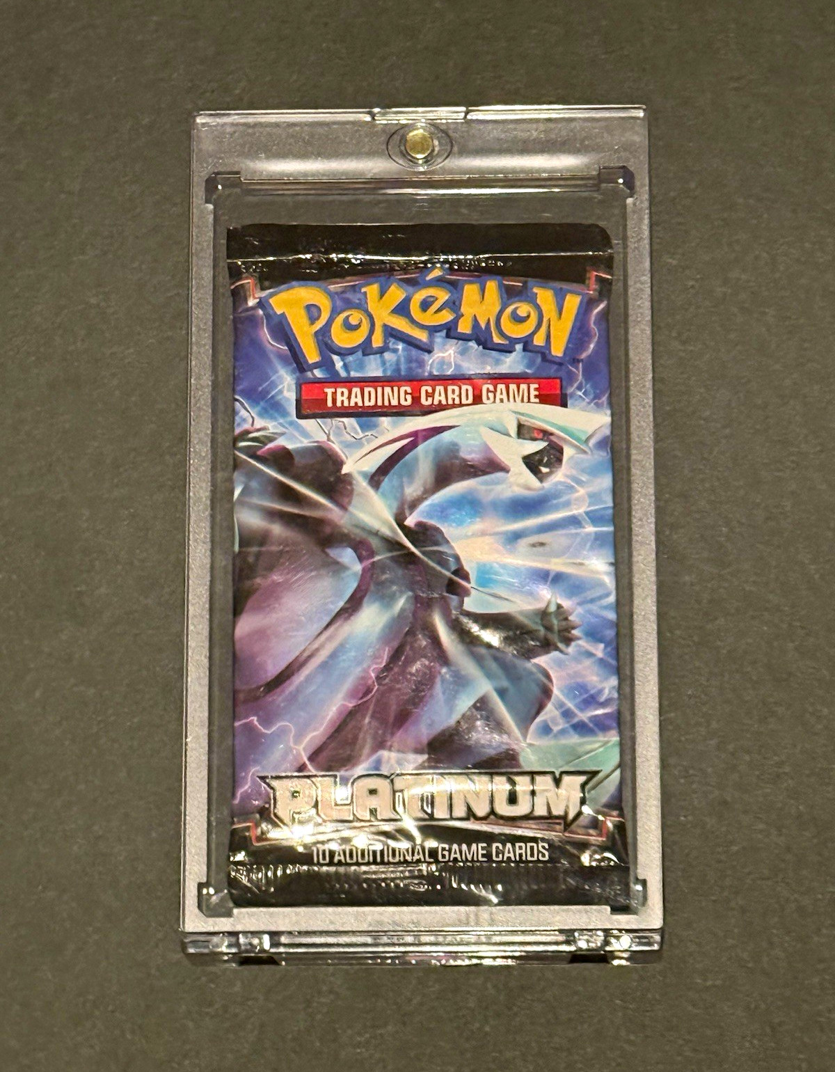 Booster Pack sigillato platino 10 carte set base Dialga inglese